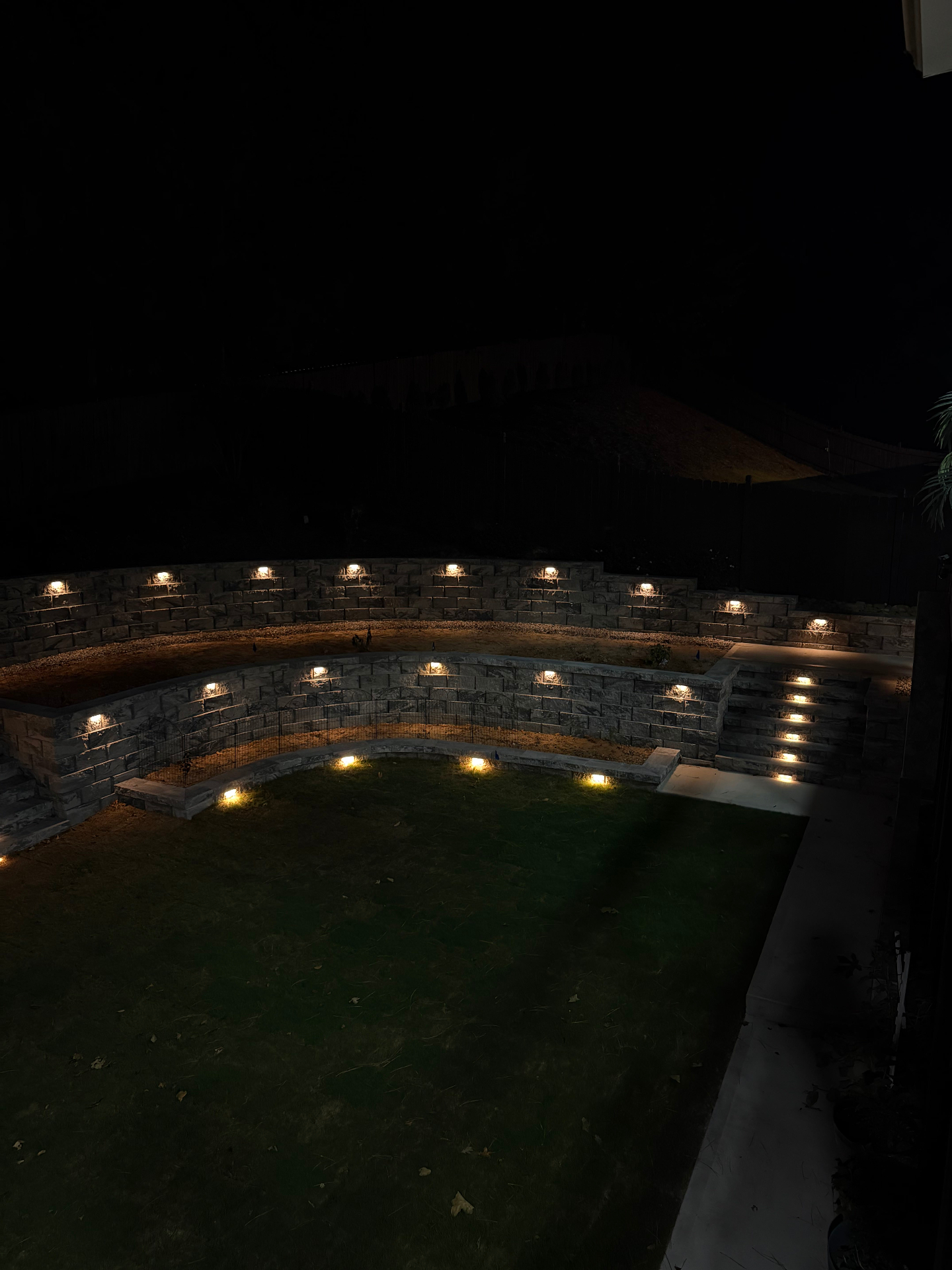 Outdoor Lighting at Night