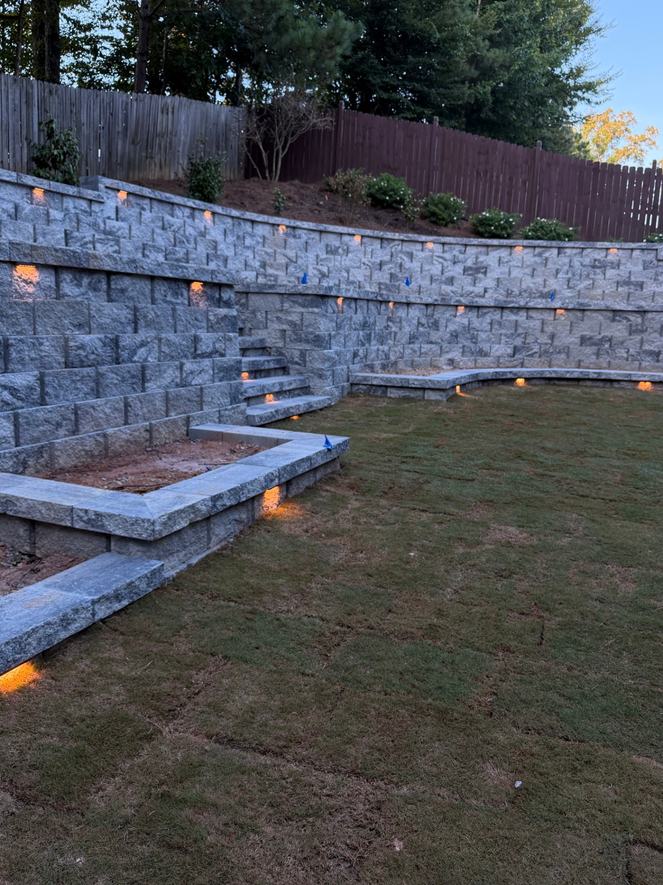 Retaining Wall Lighting